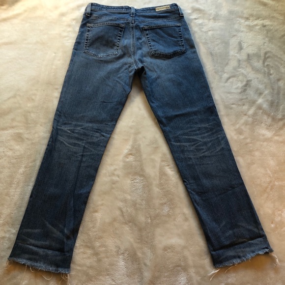 AG Adriano Goldschmied Denim The Isabelle High-Rise Straight Crop size 27 - Picture 10 of 16